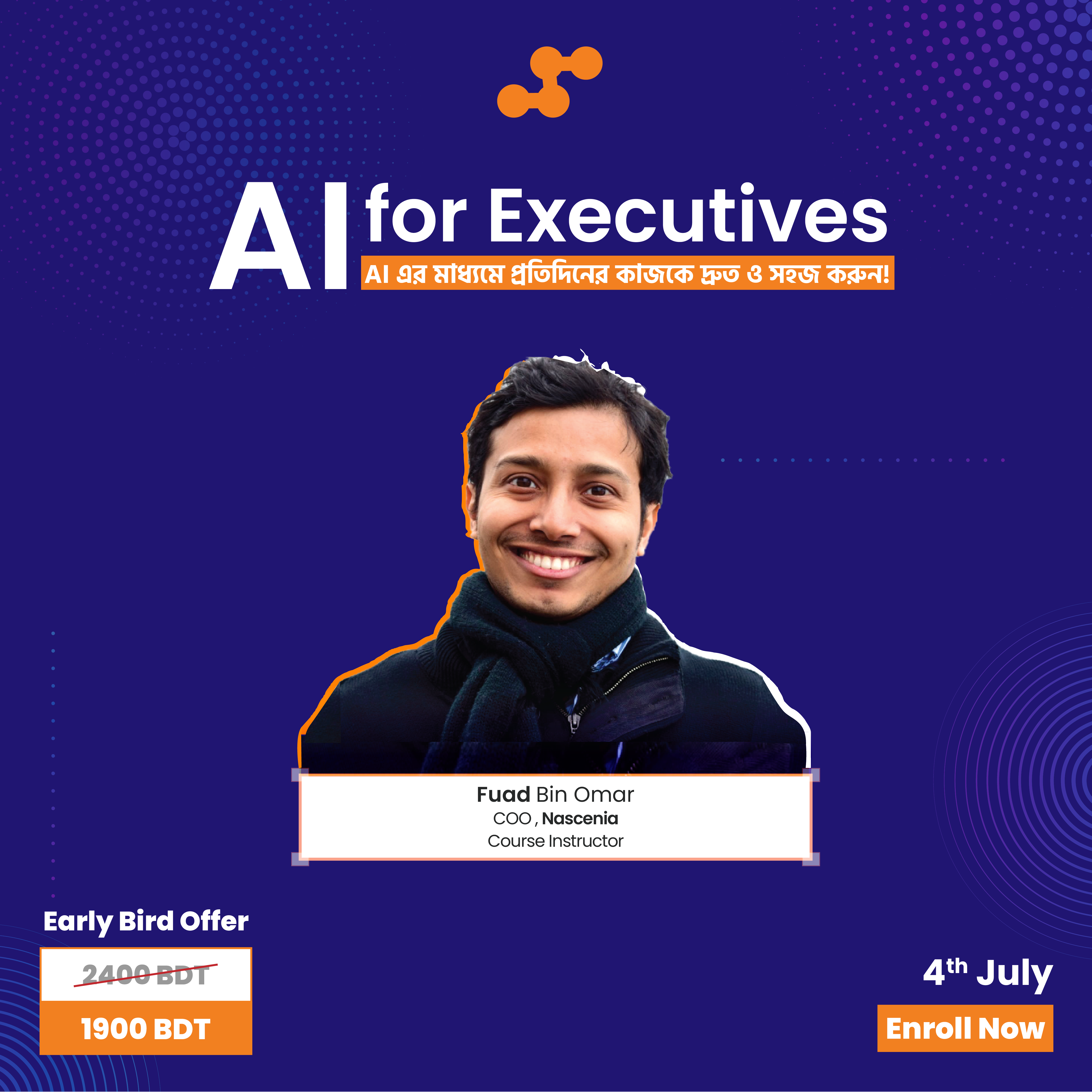 AI for Executives Course Instructor Fuad
