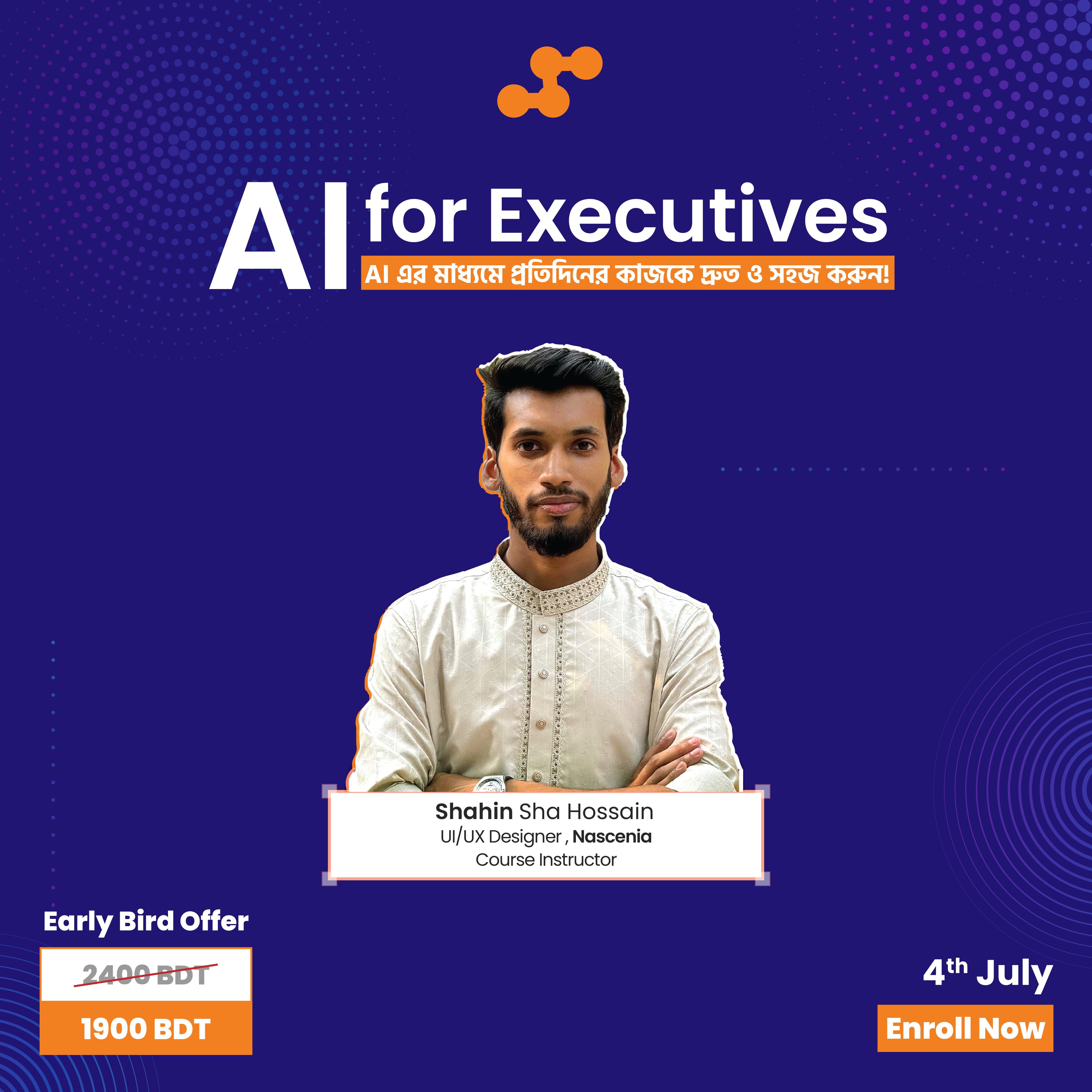 AI for Executives Course Instructor Shahin
